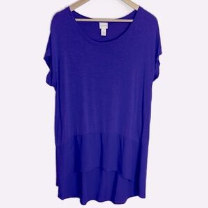 Chicos Dolman high low tunic 2